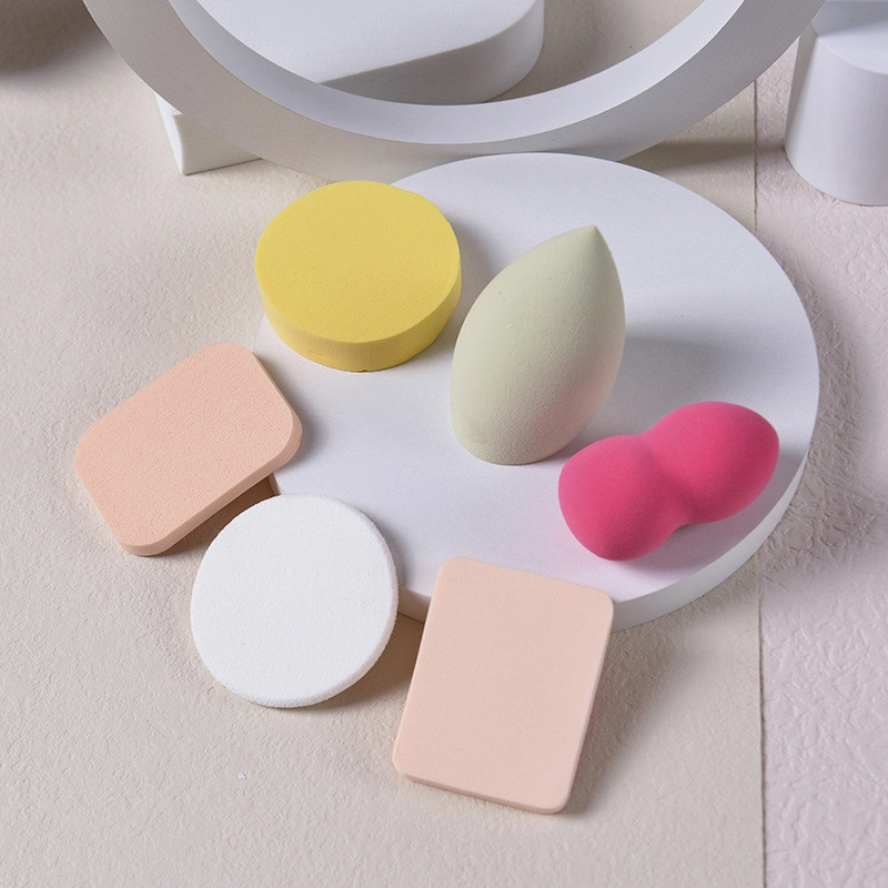 Product image KAHASIL - Spons Make Up 1 Set Isi 6 Makeup Beauty Blender Sponge Bedak Foundation KMJ029 all variant all variant
